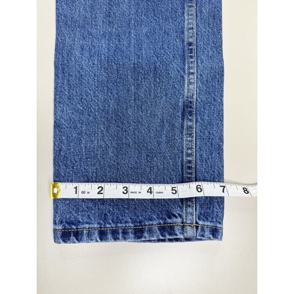 Everlane The Curvy 90s Cheeky Straight Jean Women's 28 Organic Cotton High Rise - Picture 4 of 13